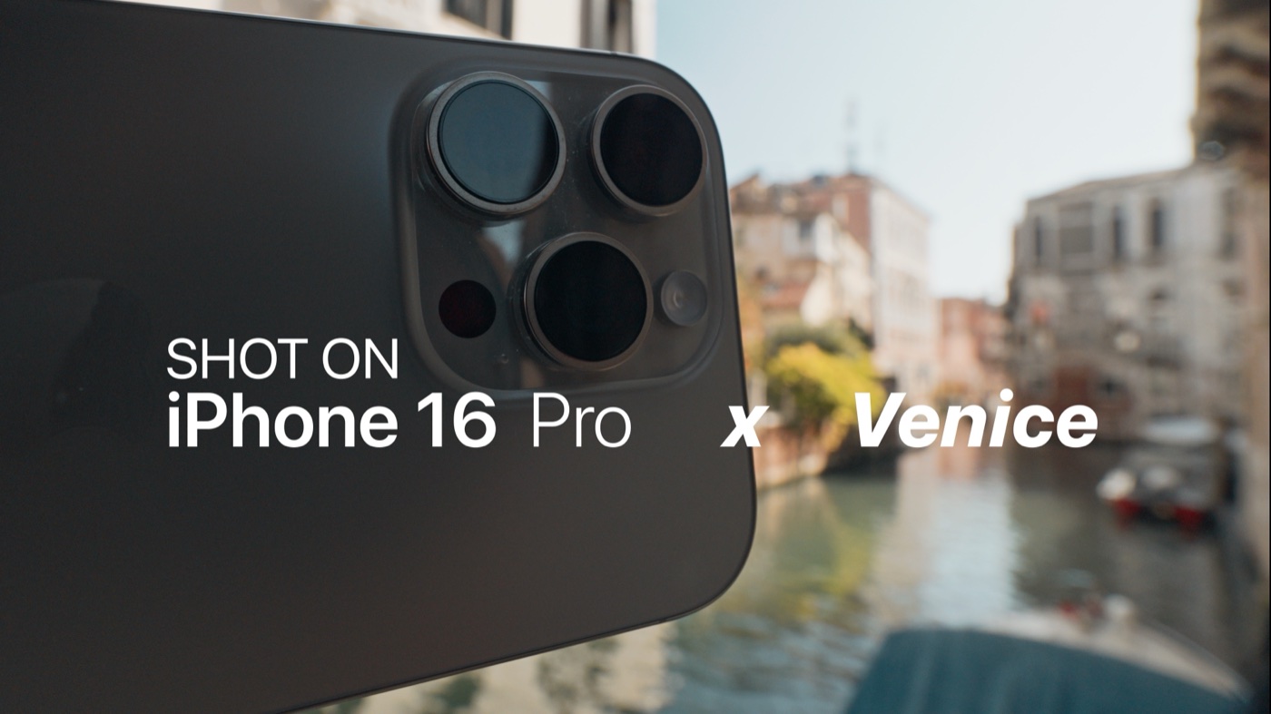 Shot on iPhone 16 Pro x Venice